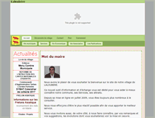 Tablet Screenshot of laloubere.fr